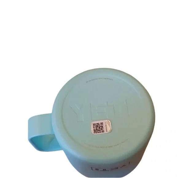 *EUC* YETI 14oz Rambler Mug with Lid in Aqua - Picture 2 of 5